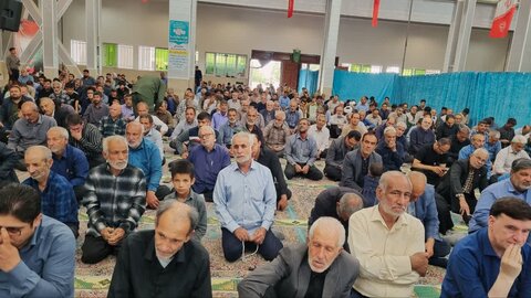 تصاویر/ نماز جمعه رابر