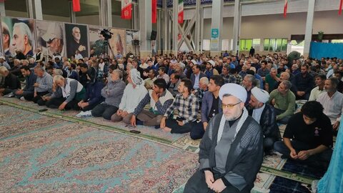 تصاویر/ نماز جمعه رابر