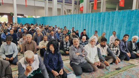 تصاویر/ نماز جمعه رابر