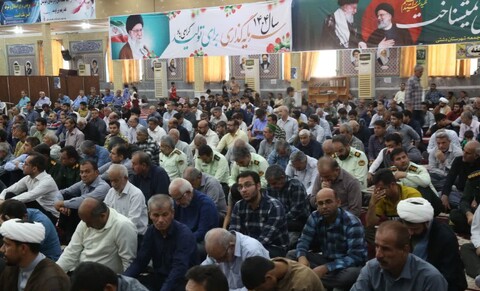 نماز جمعه خورموج به روایت تصویر