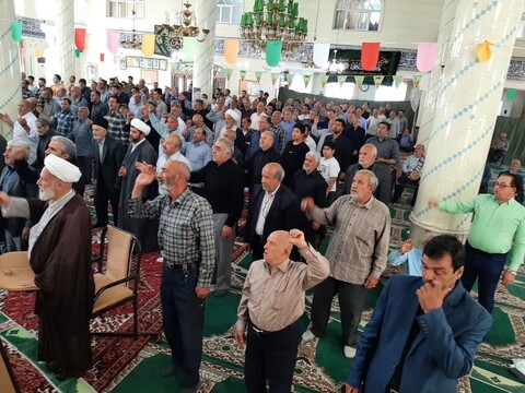 تصاویر/ نماز جمعه خسروشاه