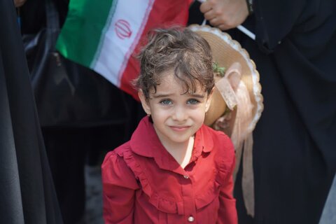 تصاویر راهپیمایی مردم خرم آباد در پی حمله اسرائیل به خاک مقدس ایران