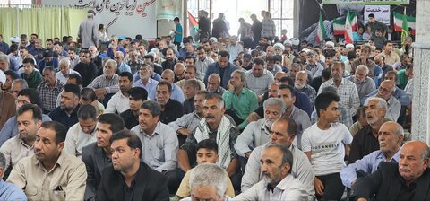 تصاویر/ اقامه نماز جمعه جیرفت