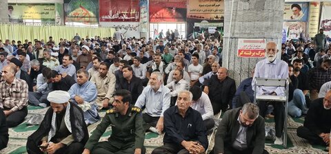 تصاویر/ اقامه نماز جمعه جیرفت