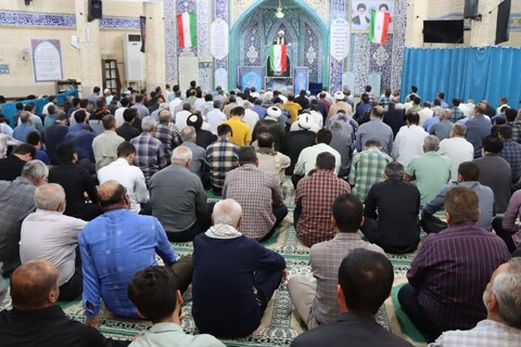 نماز جمعه عالیشهر به روایت تصویر