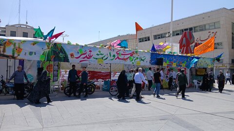 خروش مردم ولایت مدار مشهدبر علیه جنایت های رژیم غاصب صهیونیستی