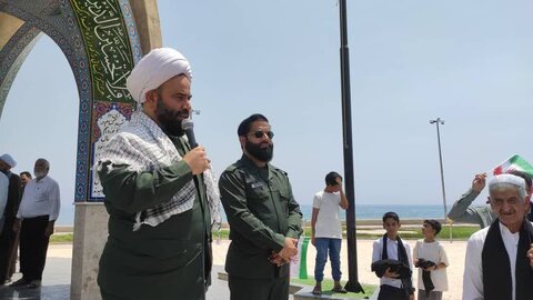 تصاویر/ راهپیمایی سیراف ها علیه جنایات اسرائیل