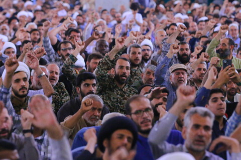 تصاویر/ راهپیمایی اعلام انزجار مردم قم از رژیم کودک‌کش صهیونیستی