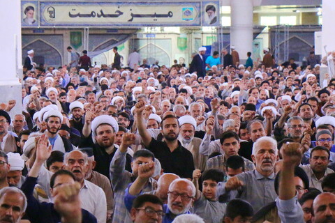تصاویر/ راهپیمایی اعلام انزجار مردم قم از رژیم کودک‌کش صهیونیستی
