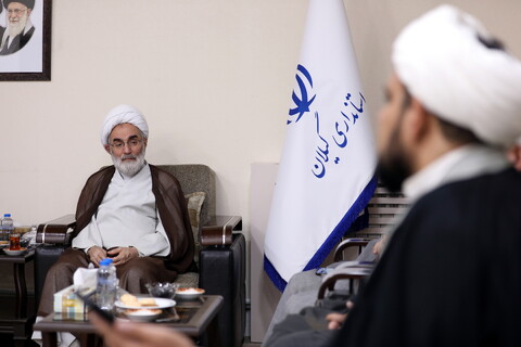 تصاویر/جمع بندی مسوبات سفر آیت الله اعرافی به استان گیلان