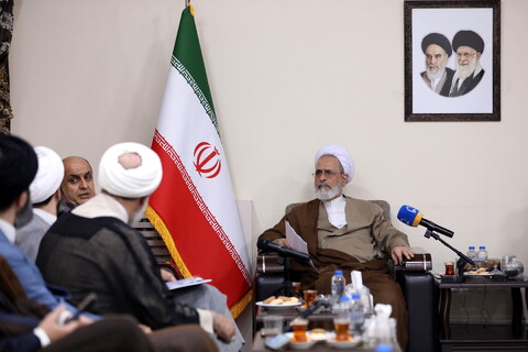 تصاویر/جمع بندی مسوبات سفر آیت الله اعرافی به استان گیلان