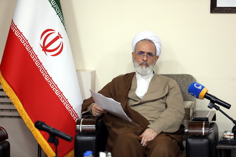 تصاویر/جمع بندی مسوبات سفر آیت الله اعرافی به استان گیلان