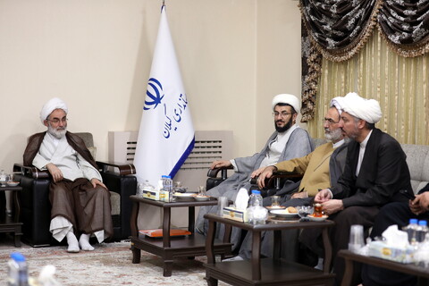 تصاویر/جمع بندی مسوبات سفر آیت الله اعرافی به استان گیلان