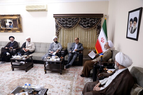 تصاویر/جمع بندی مسوبات سفر آیت الله اعرافی به استان گیلان