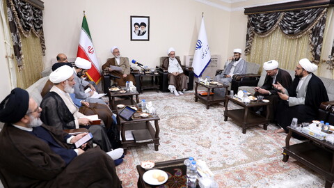 تصاویر/جمع بندی مسوبات سفر آیت الله اعرافی به استان گیلان