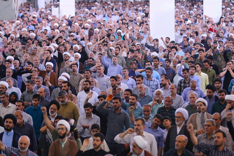 تصاویر/ راهپیمایی اعلام انزجار مردم قم از رژیم کودک‌کش صهیونیستی