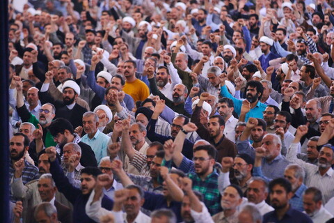 تصاویر/ راهپیمایی اعلام انزجار مردم قم از رژیم کودک‌کش صهیونیستی