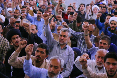 تصاویر/ راهپیمایی اعلام انزجار مردم قم از رژیم کودک‌کش صهیونیستی