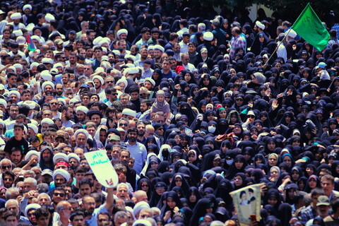 تصاویر/ راهپیمایی اعلام انزجار مردم قم از رژیم کودک‌کش صهیونیستی