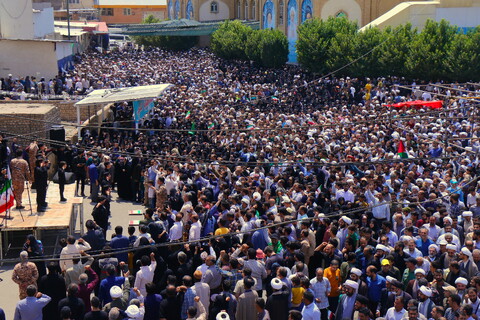 تصاویر/ راهپیمایی اعلام انزجار مردم قم از رژیم کودک‌کش صهیونیستی