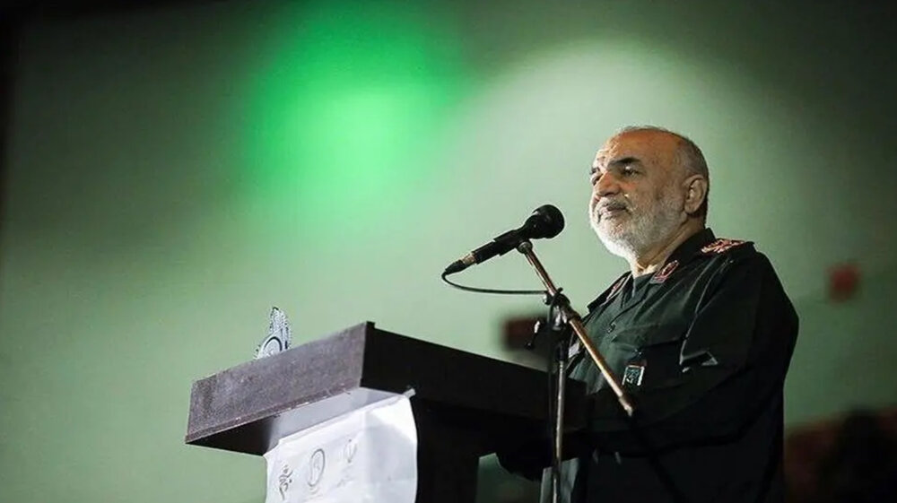 استشهاد اللواء حسين سلامي في العدوان الصهيوني على طهران استشهاد اللواء حسين سلامي في العدوان الصهيوني على طهران