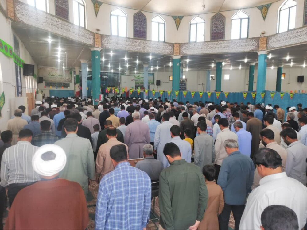 تصاویر/ نماز جمعه ریگان