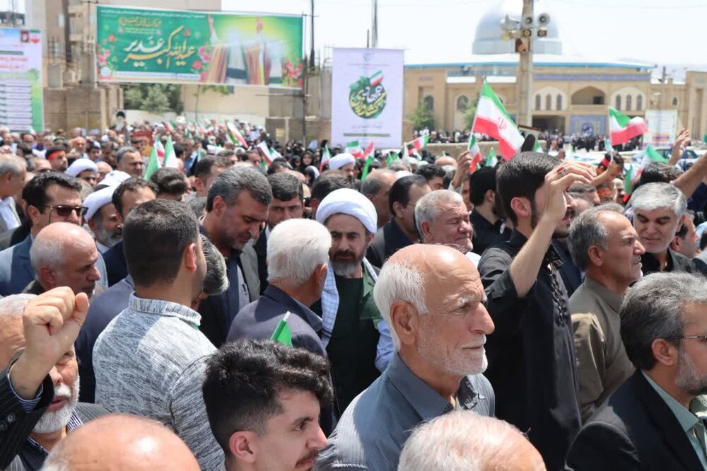 تصاویر/ انزجار ایلامیان  از رژیم صهیونیستی