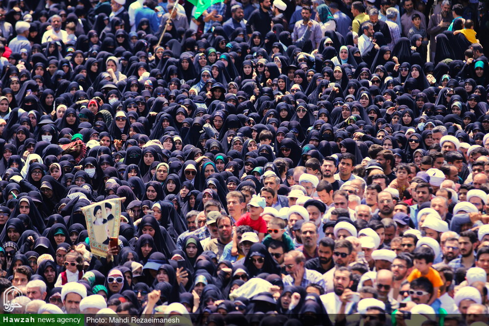 تصاویر/ راهپیمایی اعلام انزجار مردم قم از رژیم کودک‌کش صهیونیستی