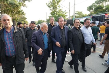 تصاویر/ بازدید استاندار آذربایجان‌غربی از جشن کیلومتری غدیر خم ارومیه