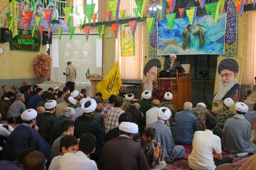 تصاویر/ مراسم عید غدیر و گرامیداشت شهدای اخیر حمله اسرائیل در همدان