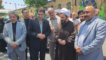 تصاویر/ بازدید امام جمعه خوی از مواکب عید غدیر