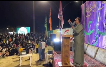 فیلم/ | طنین شعار مرگ بر اسرائیل در شب عید بزرگ غدیر
