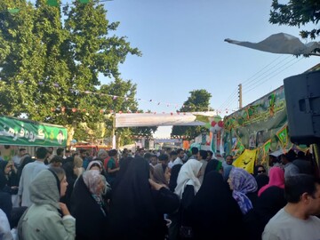 تصاویر/ جشن کیلومتری در خیابان مصلای خوی