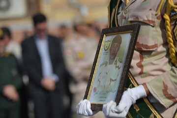 تصاویر/ مراسم تشییع و تدفین شهید سرباز وطن شهید آرکان آخش در شهرستان شوط