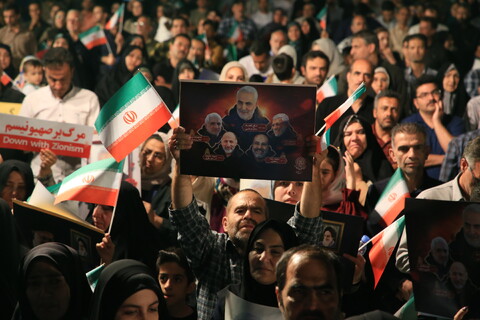 تصاویر / اجتماع خودجوش و حماسی مردم اصفهان در پشتیبانی انتقام ملی از رژیم صهیونی