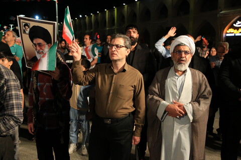 تصاویر / اجتماع خودجوش و حماسی مردم اصفهان در پشتیبانی انتقام ملی از رژیم صهیونی