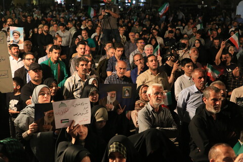 تصاویر / اجتماع خودجوش و حماسی مردم اصفهان در پشتیبانی انتقام ملی از رژیم صهیونی