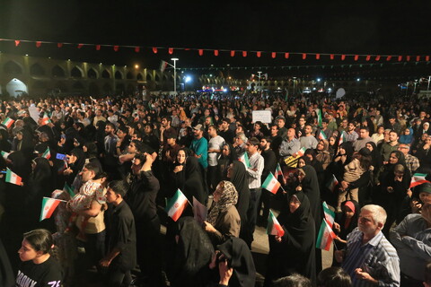 تصاویر / اجتماع خودجوش و حماسی مردم اصفهان در پشتیبانی انتقام ملی از رژیم صهیونی