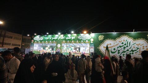 حمایت مردم مشهد در اجتماع بزرگ علوی، از عملیات «وعده صادق ۳»+عکس
