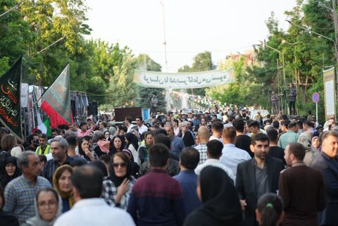 تصاویر/ بازدید استاندار آذربایجان‌غربی از جشن کیلومتری غدیر خم ارومیه