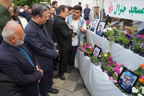 تصاویر/ بازدید استاندار آذربایجان‌غربی از جشن کیلومتری غدیر خم ارومیه