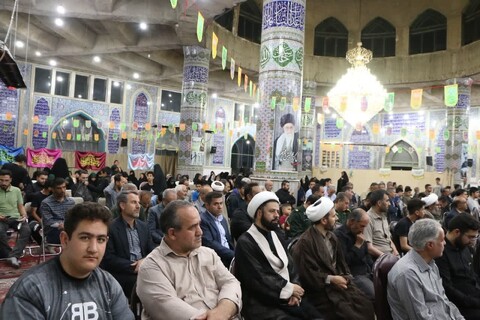تصاویر/ مراسم حماسه غدیر و یادواره شهدای حمله رژیم صهیونیستی در مسجد جامع خرمدره