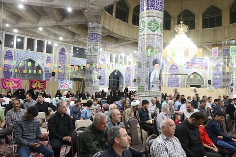 تصاویر/ مراسم حماسه غدیر و یادواره شهدای حمله رژیم صهیونیستی در مسجد جامع خرمدره
