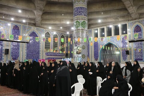 تصاویر/ مراسم حماسه غدیر و یادواره شهدای حمله رژیم صهیونیستی در مسجد جامع خرمدره