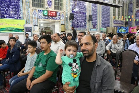 تصاویر/ مراسم حماسه غدیر و یادواره شهدای حمله رژیم صهیونیستی در مسجد جامع خرمدره