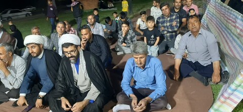 تصاویر/ مراسم حماسه غدیر و یادواره شهدای حمله رژیم صهیونیستی در مسجد جامع دندی