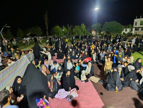 تصاویر/ مراسم حماسه غدیر و یادواره شهدای حمله رژیم صهیونیستی در مسجد جامع دندی