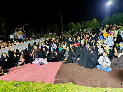 تصاویر/ مراسم حماسه غدیر و یادواره شهدای حمله رژیم صهیونیستی در مسجد جامع دندی