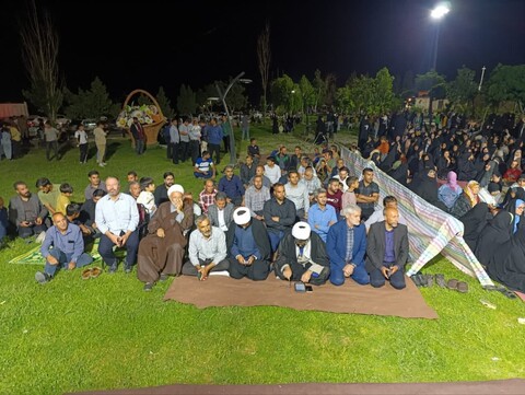 تصاویر/ مراسم حماسه غدیر و یادواره شهدای حمله رژیم صهیونیستی در مسجد جامع دندی