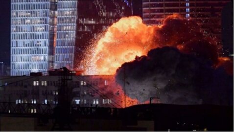 ویڈیو/ تل ابیب پر ایران کے میزائیل حملے کی ویڈیو اور تصاویر